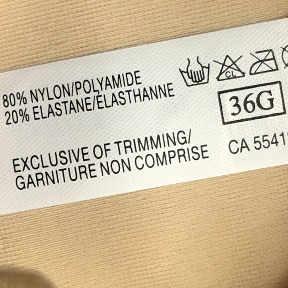 ⭐ NWT Fit Fully Yours Smooth Crystal Bra • Light Beige Nude • 36G ⭐ - Picture 5 of 7